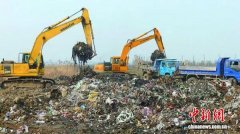 广西柳州环卫开放日  民众探秘“垃圾山”如何蝶变“花果山”